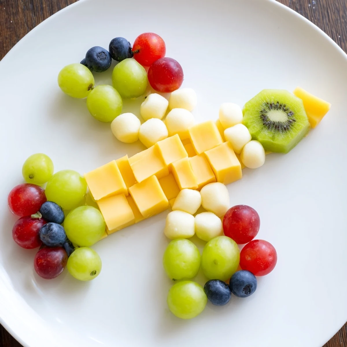 Get ready to launch with this delicious Spaceship Launch Snack Board; a delightful cheese and veggie platter visual.