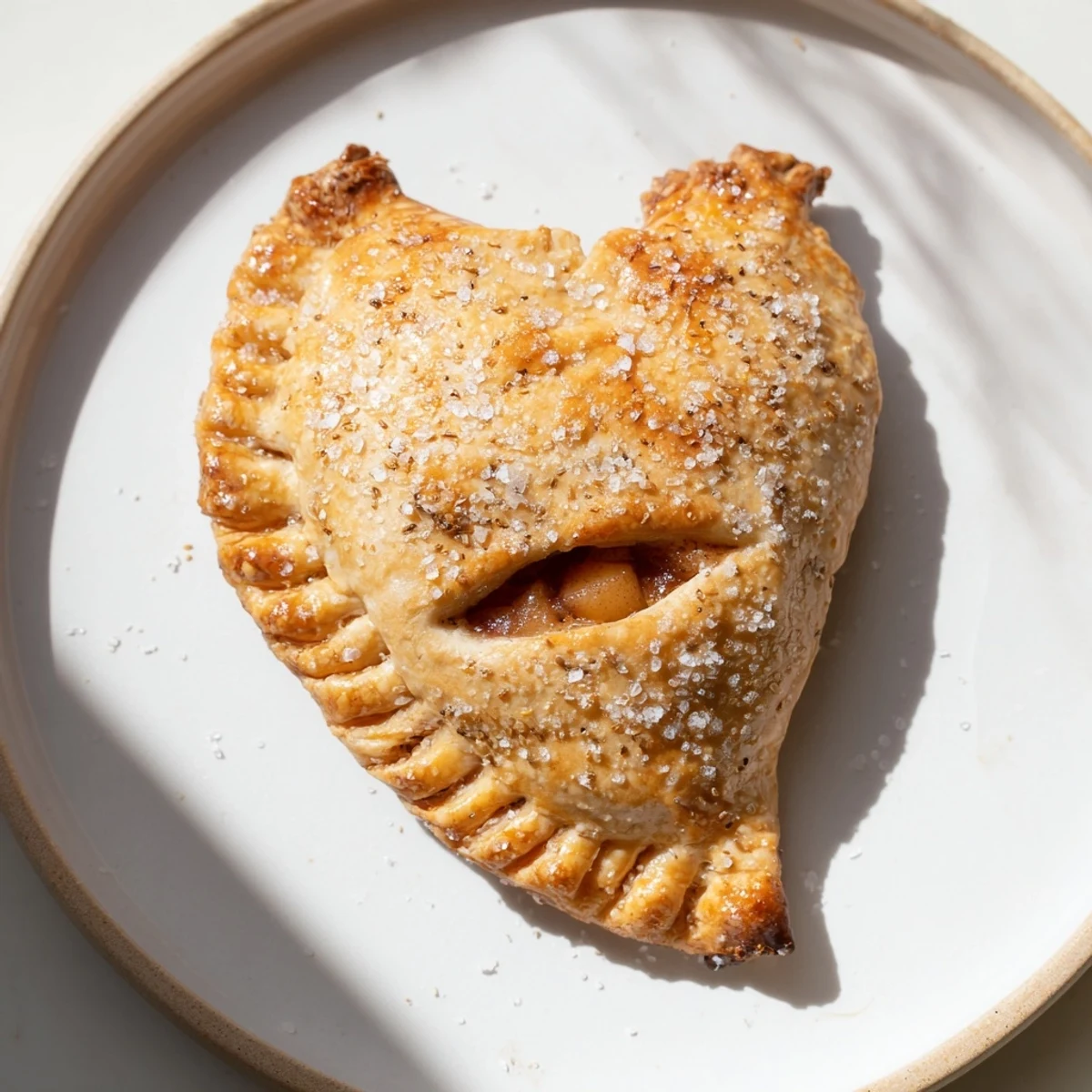 Freshly baked, beautifully decorated Winter Comfort: Mitten Shaped Hand Pies ready to serve with a drizzle.