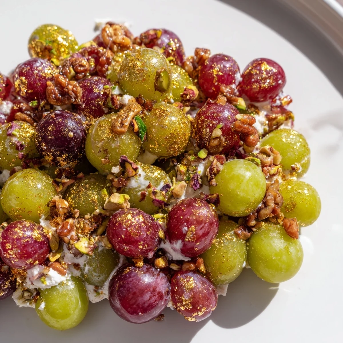 Sparkling Grape Cluster Appetizer