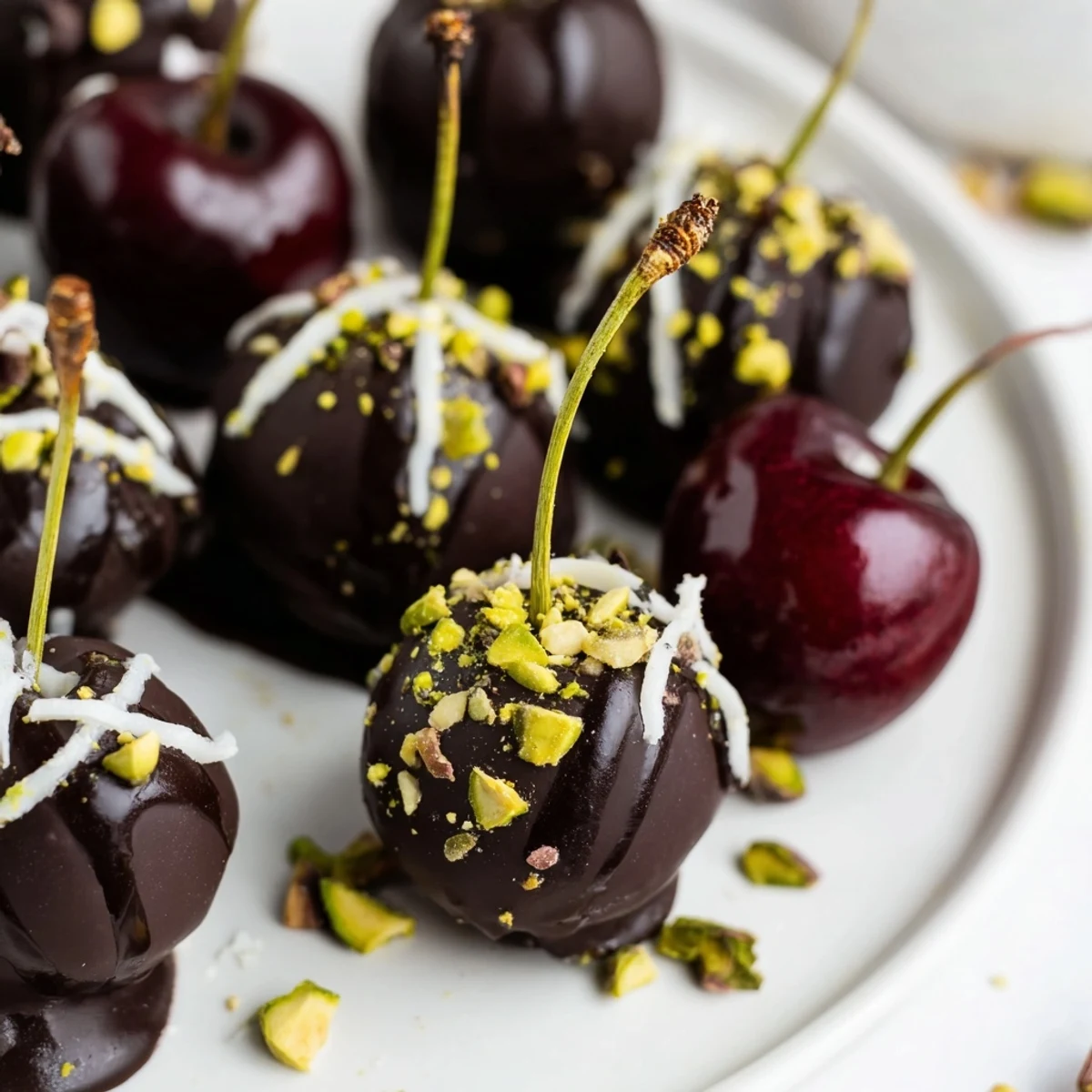 Chocolate Covered Cherry Bites
