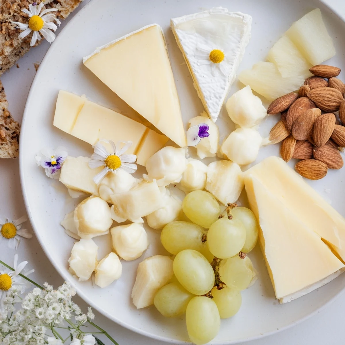 Imagine a vibrant Bridal Shower Bubbly Board with fresh fruit, cheeses, and champagne for a delightful event.