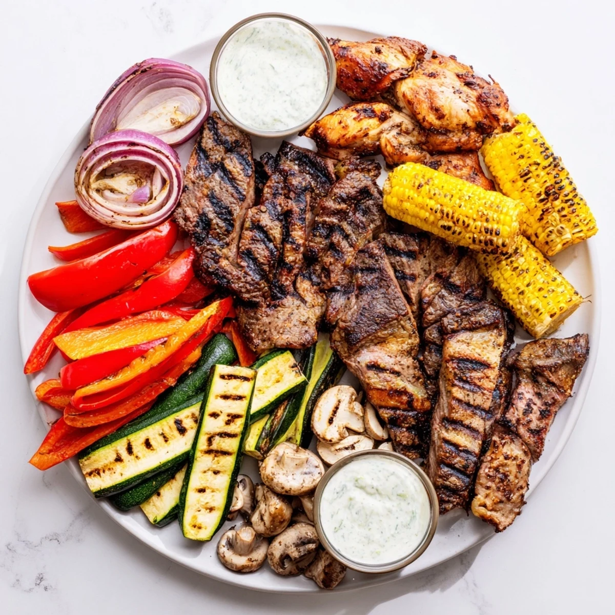 Backyard BBQ Companion Platter