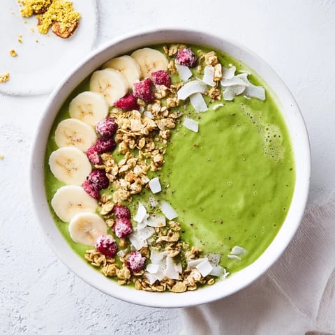Gingerbread Cookie Matcha Bowl