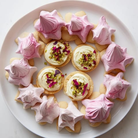 Daisy Chain Dessert Tray offers a beautiful visual with assorted bite-sized sweets, perfect for a party.