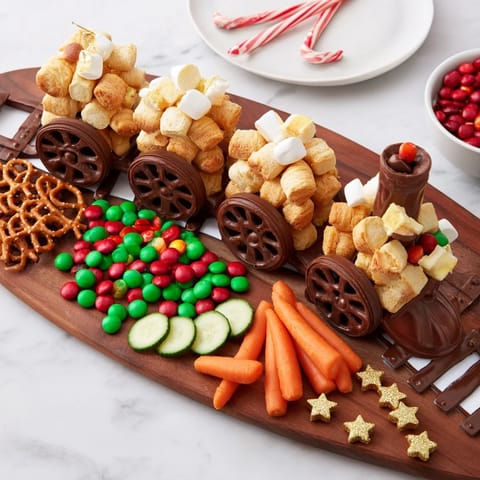 Polar Express Train Treat Board