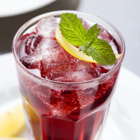 This refreshing Sleepy Girl Cherry Mocktail offers a tart and sweet drink, perfect for bedtime relaxation.