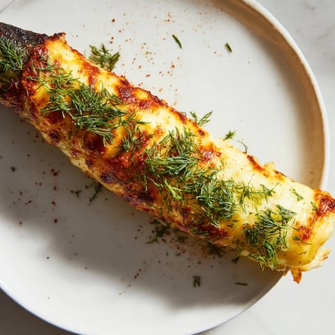 Crispy Melted Cheese Pickle Rolls are served hot, their melted cheese glistening over the pickle filling.