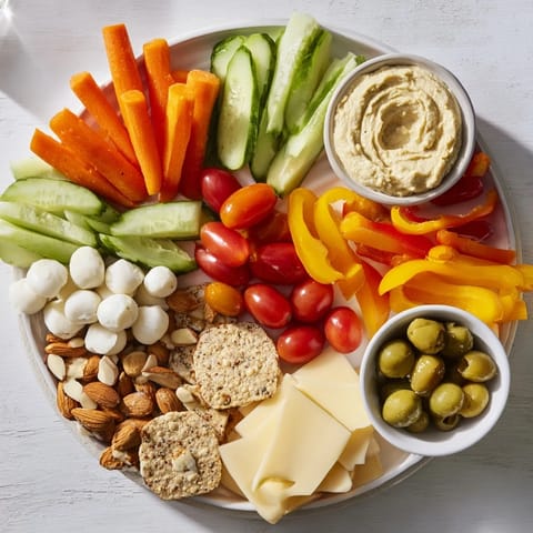 Veggie Snack Board Lunch
