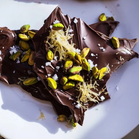 Kataifi Chocolate Crunch Bark