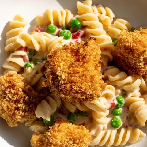 Crispy Chicken Ranch Pasta Salad