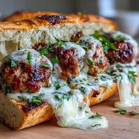 Garlic Parmesan Turkey Subs