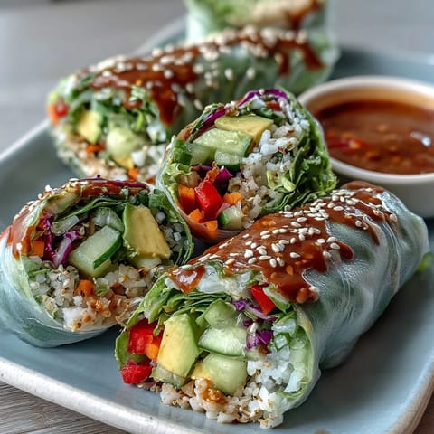 Vegan Mango Avocado Spring