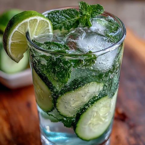 Cucumber Mint Sparkling Water