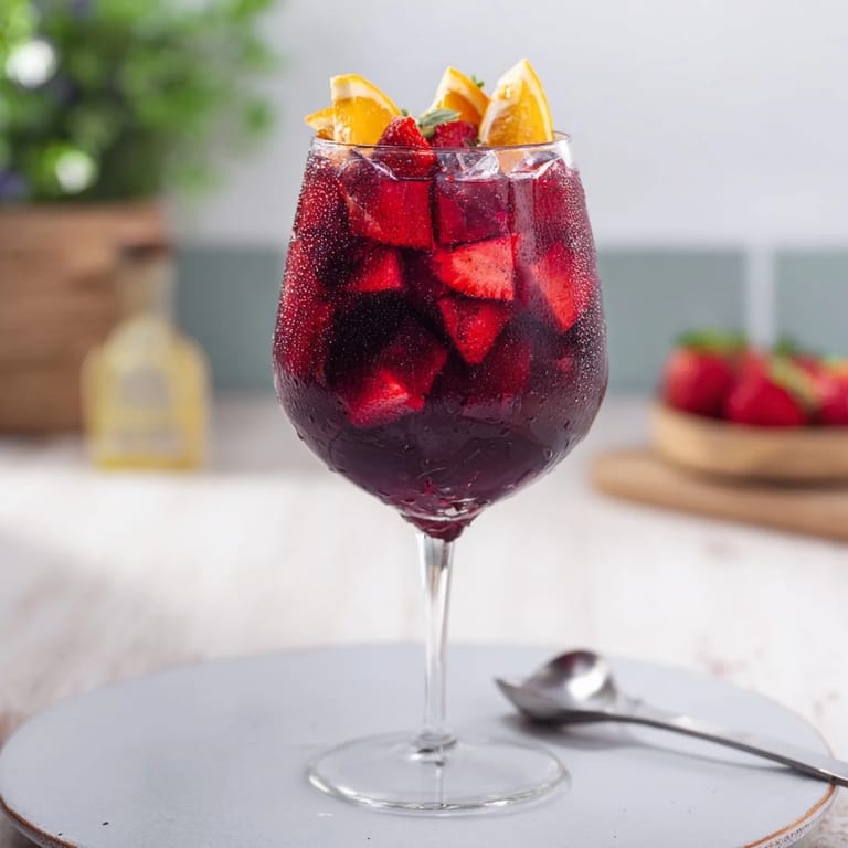 This beautiful pitcher of 3-Ingredient Cranberry Orange Holiday Punch features garnishes—a delightful holiday beverage.