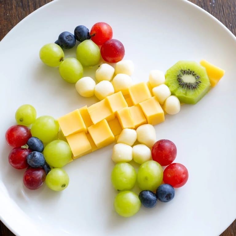 Get ready to launch with this delicious Spaceship Launch Snack Board; a delightful cheese and veggie platter visual.
