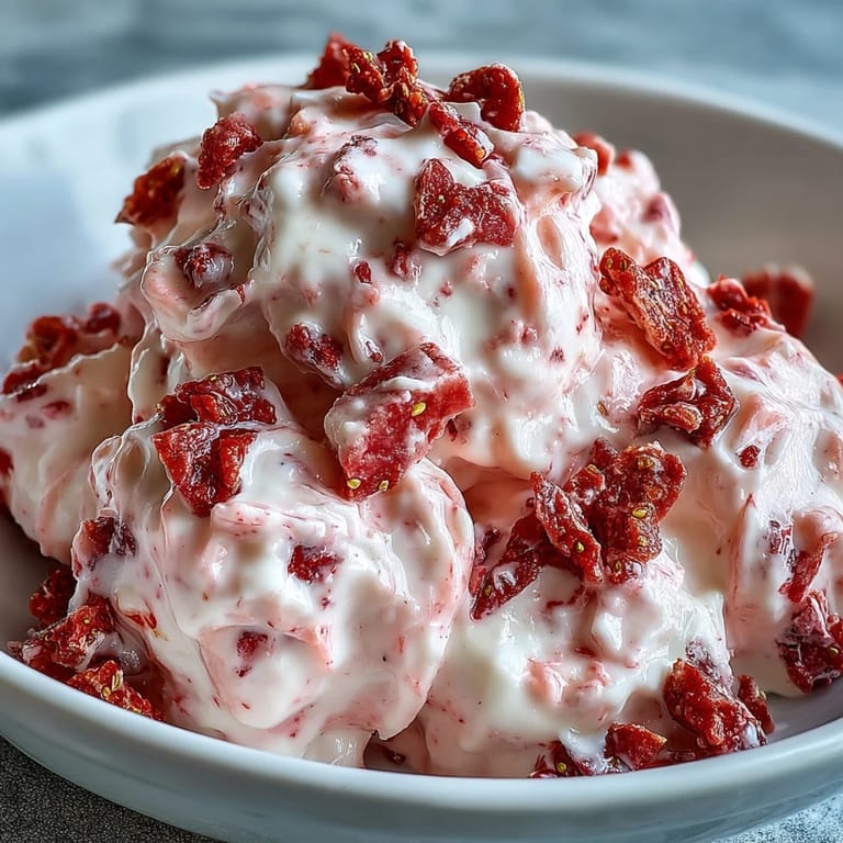 Crumble these tangy Strawberry & Banana Yoghurt Clusters over morning oatmeal or enjoy a cold, crunchy frozen bite straight from the freezer.