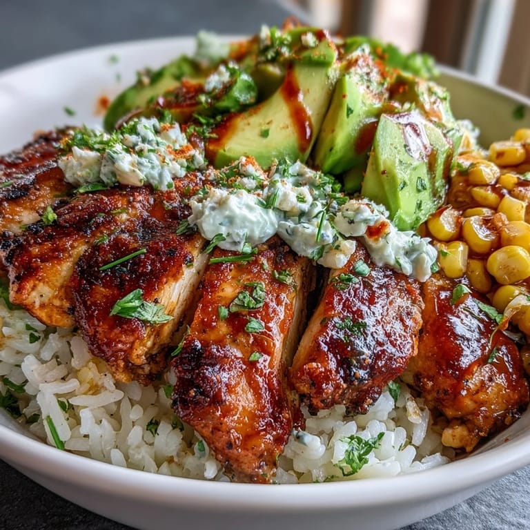 Drizzled with spicy Tajín-lime sauce, this vibrant bowl is perfect for busy weeknight meal prep.