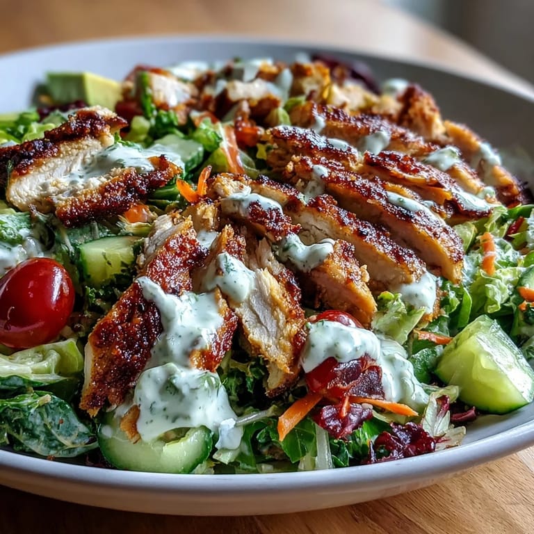 Light Chicken Shawarma Salad Bowls with Lemon Tahini Drizzle: healthy salad bowl featuring tender chicken shawarma, crunchy veggies, and a tangy lemon tahini dressing.
