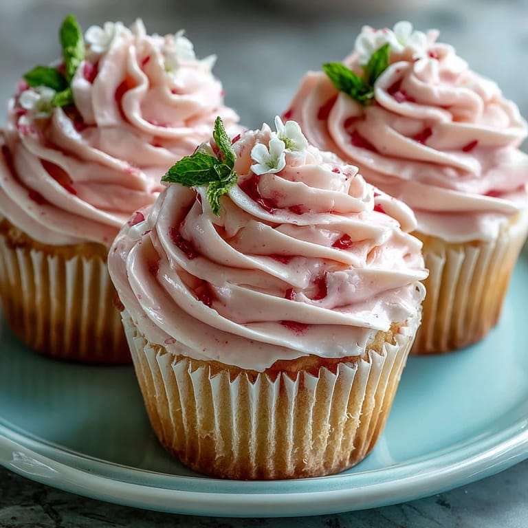 Beautifully piped buttercream flowers in pink, yellow, and purple create an edible garden on vanilla cupcakes.