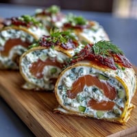 Smoked Salmon Cucumber Pinwheels